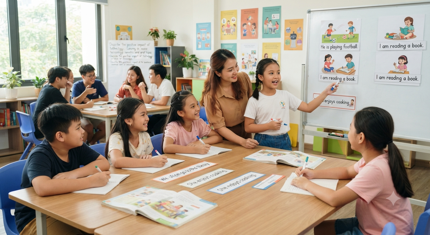Học từ vựng gắn liền với ngữ cảnh và câu hoàn chỉnh
